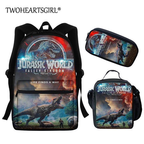 twoheartsgirl 3in1set 3d animal dinosaur printed bookbags cool jurassic park boys backpack teenager children student schoolbags 200919
twoheartsgirl 3in1set 3d animal dinosaur printed bookbags cool jurassic park boys backpack teenager children student schoolbags 200919