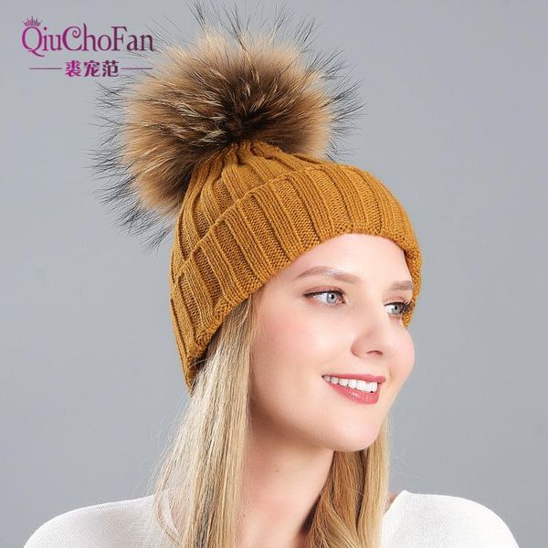 new raccoon fur ball cap pom poms winter hat for women knitted hat girl knitted beanies cap thick warm female girls pompom, Blue;gray
new raccoon fur ball cap pom poms winter hat for women knitted hat girl knitted beanies cap thick warm female girls pompom, Blue;gray