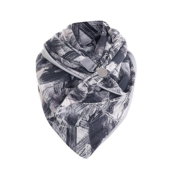 a variety of ways to wear buckle imitation cashmere printed bib scarf fashion winter ladies printed button soft wrap casual f04, Blue;gray
a variety of ways to wear buckle imitation cashmere printed bib scarf fashion winter ladies printed button soft wrap casual f04, Blue;gray