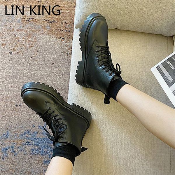 lin king vintage women's winter boots warm fur woman platform boots round toe chunky motorcycle shoes ladies outdoor short botas, Black
lin king vintage women's winter boots warm fur woman platform boots round toe chunky motorcycle shoes ladies outdoor short botas, Black