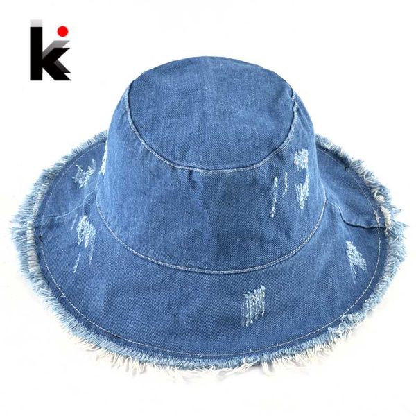 summer washed denim sun hat women fashion tassel floppy cap ladies wide brim beach bucket hats female cotton foldable chapeu, Blue;gray
summer washed denim sun hat women fashion tassel floppy cap ladies wide brim beach bucket hats female cotton foldable chapeu, Blue;gray