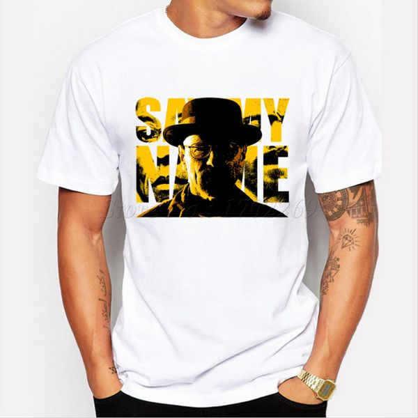 breaking bad men casual short sleeve t shirt say my name walt white retro printed male fashion novelty heisenberg cool tee
breaking bad men casual short sleeve t shirt say my name walt white retro printed male fashion novelty heisenberg cool tee