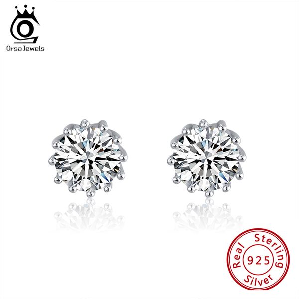 orsa jewels trendy multi color stud earrings with shinny zircon 925 silver earring woman jewelry wedding party gift ose248, Golden;silver
orsa jewels trendy multi color stud earrings with shinny zircon 925 silver earring woman jewelry wedding party gift ose248, Golden;silver