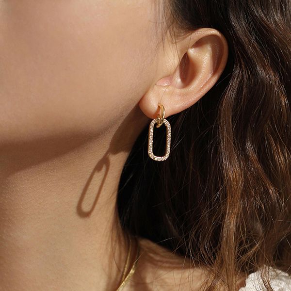 dangle & chandelier yhpup korean simple design earrings geometric zirconia gold bling luxury charm s925 post brincos female party, Silver
dangle & chandelier yhpup korean simple design earrings geometric zirconia gold bling luxury charm s925 post brincos female party, Silver