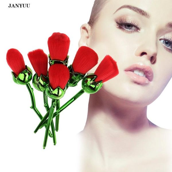 makeup brushes 6pcs/ set beauty rose flower shaped a blending blush brush foundation powder tools
makeup brushes 6pcs/ set beauty rose flower shaped a blending blush brush foundation powder tools