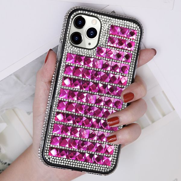 phone shell for iphone 11/11pro/11pro max se xsmax xr xs/x 7p/8p fashion iphone 12 phone case diamond protective back cover 4 colors
phone shell for iphone 11/11pro/11pro max se xsmax xr xs/x 7p/8p fashion iphone 12 phone case diamond protective back cover 4 colors