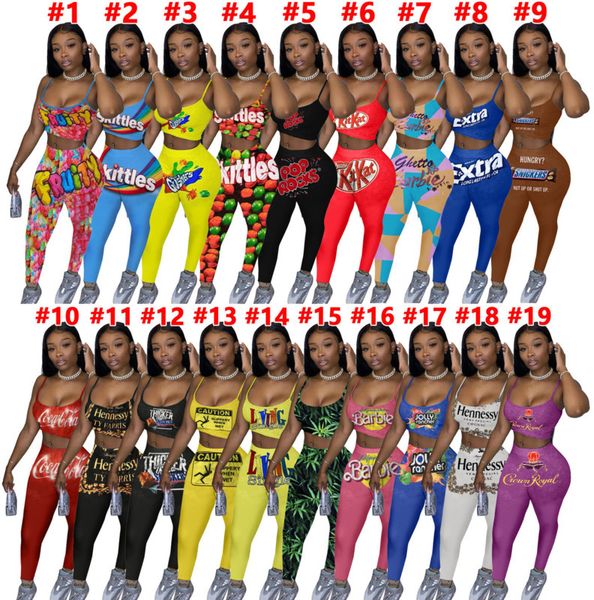 women tracksuits 2 piece set fashion print sling vest pencil pants outfits ladies new casual t shirt trousers jogging suits sportwear, Gray
women tracksuits 2 piece set fashion print sling vest pencil pants outfits ladies new casual t shirt trousers jogging suits sportwear, Gray