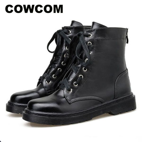 boots cowcom women platform boot british style flat bottom middle handsome short -19308-2, Black
boots cowcom women platform boot british style flat bottom middle handsome short -19308-2, Black