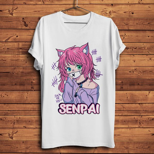kawaii pastel goth neko menhera funny anime senpai t-shirt homme summer short t shirt men white casual tshirt streetwear
kawaii pastel goth neko menhera funny anime senpai t-shirt homme summer short t shirt men white casual tshirt streetwear