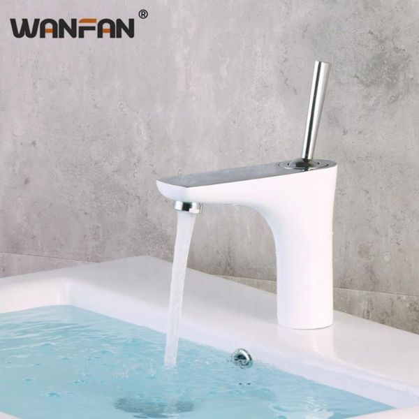 brass elegant white basin faucet bathroom and cold water mixer tap single handle bathroom deck mounted sink faucets f5657
brass elegant white basin faucet bathroom and cold water mixer tap single handle bathroom deck mounted sink faucets f5657