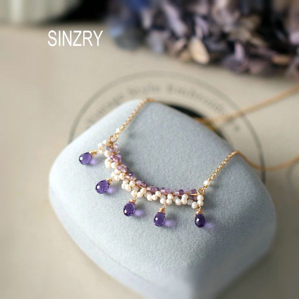 sinzry original handmade freshwaterl pearl waterdrop vintage chokers necklaces creative jewelry accessory y200918, Silver
sinzry original handmade freshwaterl pearl waterdrop vintage chokers necklaces creative jewelry accessory y200918, Silver