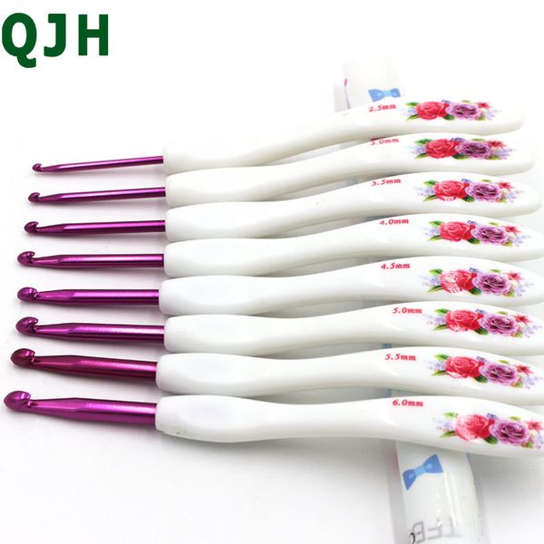 qjh brand plastic handle aluminum crochet hooks set ergonomics weave knitting needles crocheting for sewing crafts stitching diy, Black
qjh brand plastic handle aluminum crochet hooks set ergonomics weave knitting needles crocheting for sewing crafts stitching diy, Black