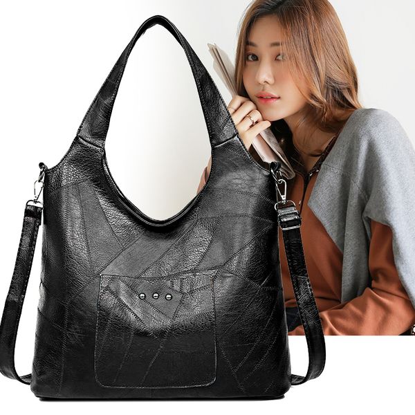 урожай женщины сумки женщины hobos плечо сумки мягкие лоскутная кожа crossbody сумка для дам большой повседневный тотализаторов
урожай женщины сумки женщины hobos плечо сумки мягкие лоскутная кожа crossbody сумка для дам большой повседневный тотализаторов