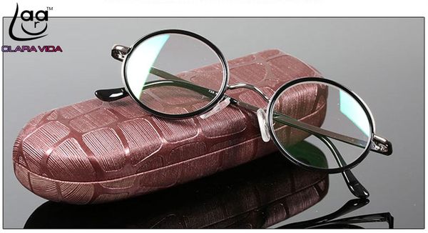 clara vida = classic retro round reading glasses high-quality alloy black luxury frame with case +1 +1.5 +2 +2.5 +3 +3.5 +4, White;black
clara vida = classic retro round reading glasses high-quality alloy black luxury frame with case +1 +1.5 +2 +2.5 +3 +3.5 +4, White;black