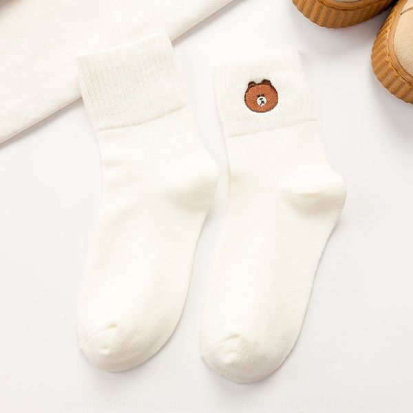 women's medium autumn and winter solid color cotton bear embroidered women's cotton striped mid-calf socks korean style socks igsn, Black
women's medium autumn and winter solid color cotton bear embroidered women's cotton striped mid-calf socks korean style socks igsn, Black