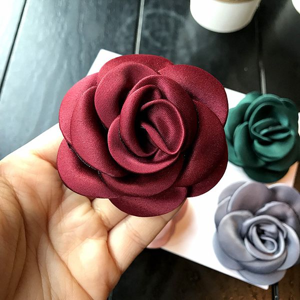 pins, brooches i-remiel hand-made korean silk rose pins and fabric flower brooch pin for women's suit shirt collar hair accessories, Gray
pins, brooches i-remiel hand-made korean silk rose pins and fabric flower brooch pin for women's suit shirt collar hair accessories, Gray