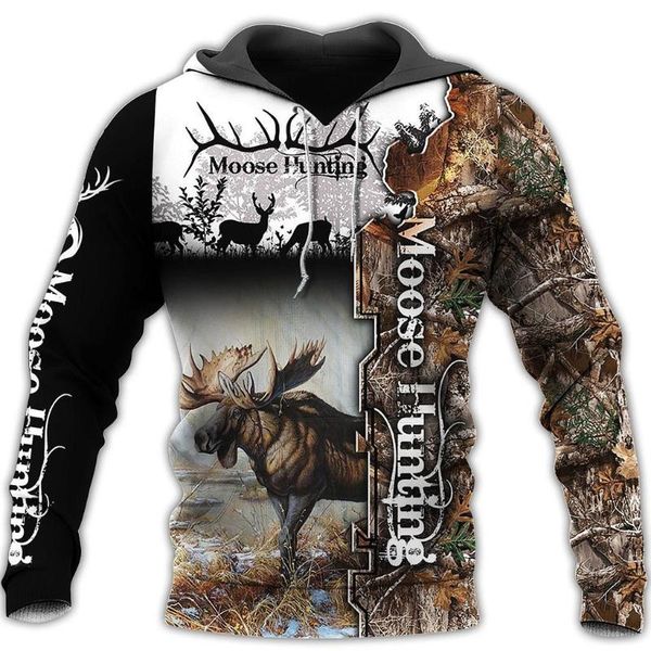 men's hoodies & sweatshirts moose hunting 3d all over printed shirts men women casual hoodie fashion hip hop -406, Black
men's hoodies & sweatshirts moose hunting 3d all over printed shirts men women casual hoodie fashion hip hop -406, Black