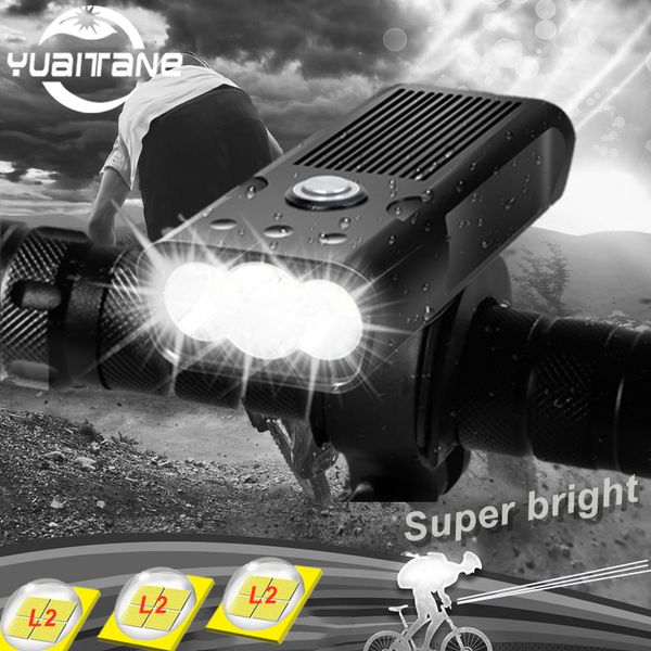 bike lights 3l2 5200mah led light front usb rechargeable headlight for the bicycle ipx5 waterproof lantern cycling accessories
bike lights 3l2 5200mah led light front usb rechargeable headlight for the bicycle ipx5 waterproof lantern cycling accessories