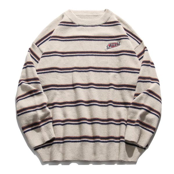 stripe knitted jumpers sweaters streetwear 2020 autumn hip hop harajuku male sweater casual vintage cotton sweater men clothing, White;black
stripe knitted jumpers sweaters streetwear 2020 autumn hip hop harajuku male sweater casual vintage cotton sweater men clothing, White;black