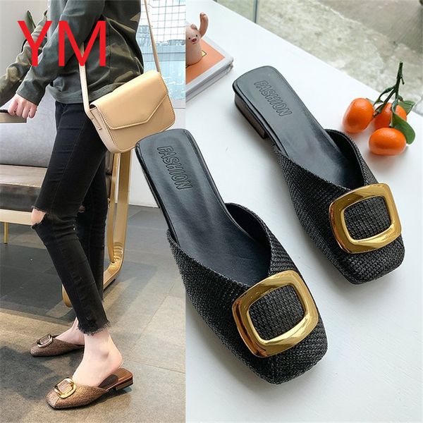 women spring square low high woman classic slip on casual ladies elegant square toe soft with metal fashion female pump new 40, Black
women spring square low high woman classic slip on casual ladies elegant square toe soft with metal fashion female pump new 40, Black