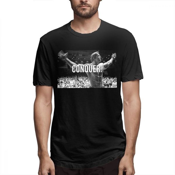 arnold schwarzenegger t shirt conquer tees high-q for man novelty unique design 100% cotton camiseta for man
arnold schwarzenegger t shirt conquer tees high-q for man novelty unique design 100% cotton camiseta for man