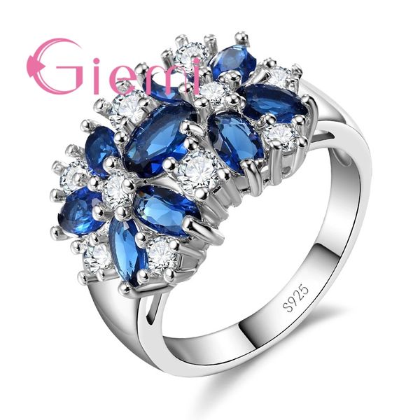 cluster rings women valentine's day gift 925 sterling silver romantic wedding large colored ring blue green zircon fingers jewelry, Golden;silver
cluster rings women valentine's day gift 925 sterling silver romantic wedding large colored ring blue green zircon fingers jewelry, Golden;silver