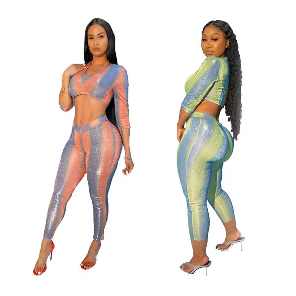 m078 fashion open umbilical back bronzing gradient color explosion style long-sleeved pants women's two-piece suit 2020, White
m078 fashion open umbilical back bronzing gradient color explosion style long-sleeved pants women's two-piece suit 2020, White