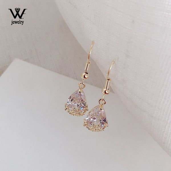 we french crystal flower dangle earrings for women 2020 bijoux exquisite gold color drop earrings wedding jewelry party gifts, Silver
we french crystal flower dangle earrings for women 2020 bijoux exquisite gold color drop earrings wedding jewelry party gifts, Silver