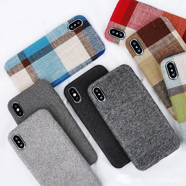 fashion cloth texture soft fiber frosted phone case for iphone x xs xr xs max 6 6s 7 8 plus thin canvas grid pattern phone cases
fashion cloth texture soft fiber frosted phone case for iphone x xs xr xs max 6 6s 7 8 plus thin canvas grid pattern phone cases