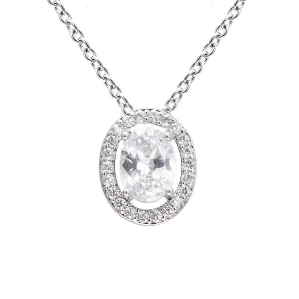 bettyue fashion oval appearance necklace four zirconia exquisite ornament for female nobler pendant in wedding party, Silver
bettyue fashion oval appearance necklace four zirconia exquisite ornament for female nobler pendant in wedding party, Silver
