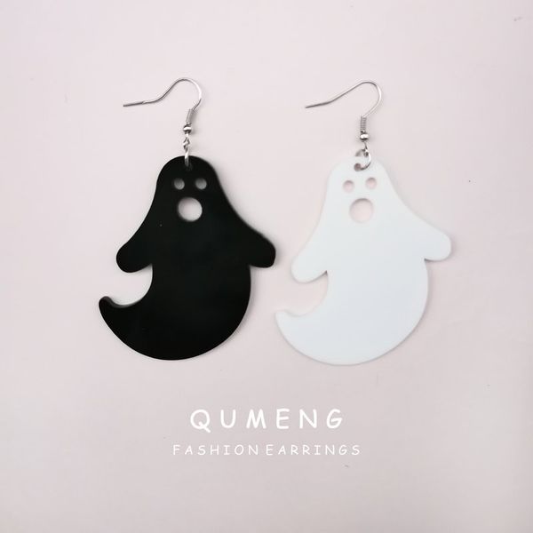 dangle & chandelier qumeng halloween cartoon acrylic drop earrings demon ghost 2021 for women cute jewelry accessories gift, Silver
dangle & chandelier qumeng halloween cartoon acrylic drop earrings demon ghost 2021 for women cute jewelry accessories gift, Silver
