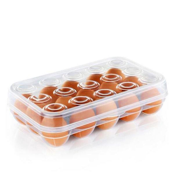 plastic egg holder for refrigerator, 15 eggs, egg tray container with cover kitchen storage box eggs dispenser, transparent
plastic egg holder for refrigerator, 15 eggs, egg tray container with cover kitchen storage box eggs dispenser, transparent