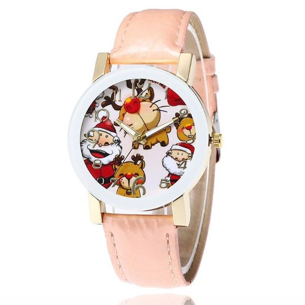 wristwatches 2021 year watches girl and boy students watch christmas gift santa claus ladies leather quartz, Slivery;brown
wristwatches 2021 year watches girl and boy students watch christmas gift santa claus ladies leather quartz, Slivery;brown
