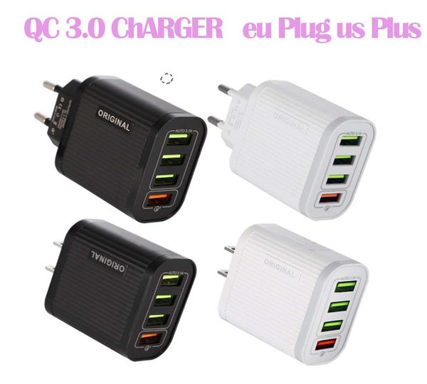 4 ports usb mobile charger adapter qc 3.0 phone charger 5v3a multifunctional fast charge tablet travel charging head dhl 3-7days ship
4 ports usb mobile charger adapter qc 3.0 phone charger 5v3a multifunctional fast charge tablet travel charging head dhl 3-7days ship