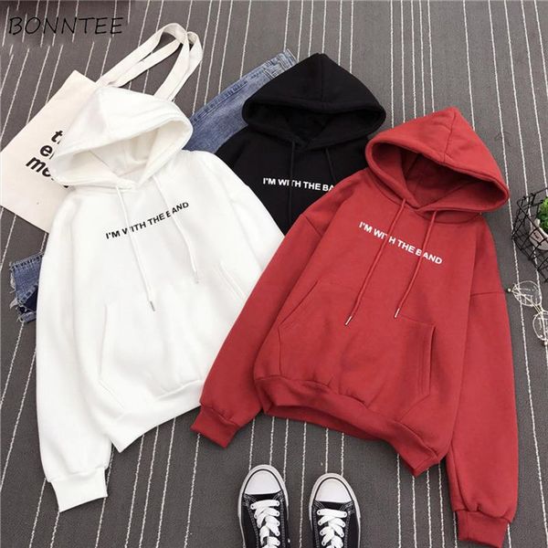 hoodies women hooded solid winter warm thicker plus velvet letter printed pockets womens hoodie korean style all match leisure, Black
hoodies women hooded solid winter warm thicker plus velvet letter printed pockets womens hoodie korean style all match leisure, Black