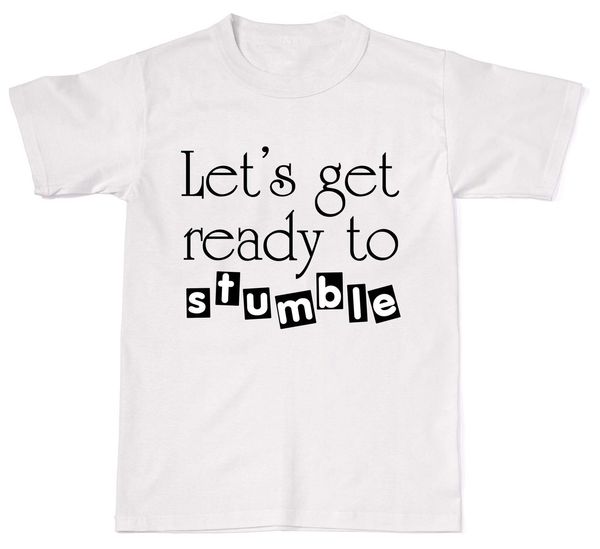2019 summer fashion men o-neck t shirt let's get ready to stumble funny drunk drink mens womens cotton t-shirt t shirt
2019 summer fashion men o-neck t shirt let's get ready to stumble funny drunk drink mens womens cotton t-shirt t shirt