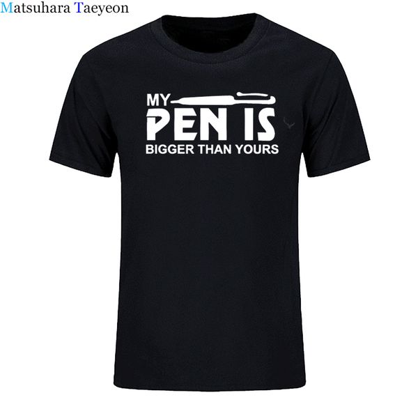 my pen is bigger than yours humorous novelty mens men t shirt brand clothing t-shirt 2018 new short sleeve o neck cotton tshirt
my pen is bigger than yours humorous novelty mens men t shirt brand clothing t-shirt 2018 new short sleeve o neck cotton tshirt