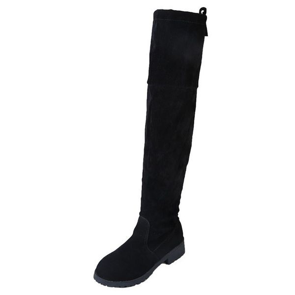 size41 thigh high boots for women's winter over knee boots women black slim suede warm shoes elastic botas altas mujer 2020 new
size41 thigh high boots for women's winter over knee boots women black slim suede warm shoes elastic botas altas mujer 2020 new