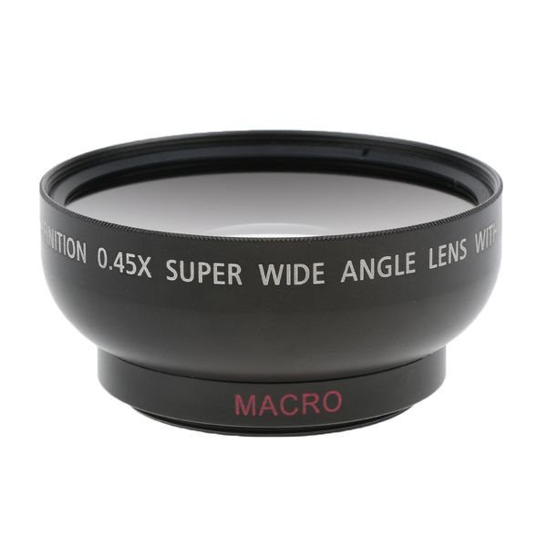 43мм 0.45x широкоугольный + макро-объектив для canon slr камеры dv