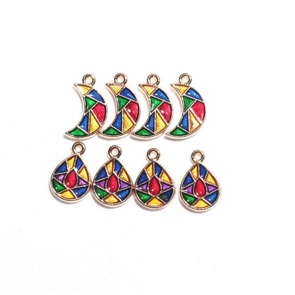 5pcs new water drop charm moon charms for jewelry making and crafting charm enamel pendant christmas gifts, Bronze;silver
5pcs new water drop charm moon charms for jewelry making and crafting charm enamel pendant christmas gifts, Bronze;silver