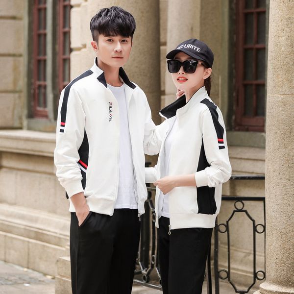 autumn couples sportswear loose zip up jacket sweatshirt+pant women men running jogger fitness casual set sport suit tracksuit, Black;white
autumn couples sportswear loose zip up jacket sweatshirt+pant women men running jogger fitness casual set sport suit tracksuit, Black;white