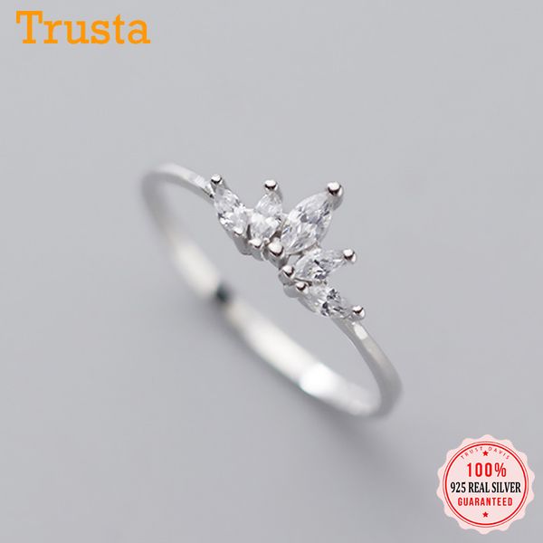 cluster rings trustdavis real 925 sterling silver simple lovely delicate crown dazzling cz finger ring for women wedding jewelry da1654, Golden;silver
cluster rings trustdavis real 925 sterling silver simple lovely delicate crown dazzling cz finger ring for women wedding jewelry da1654, Golden;silver