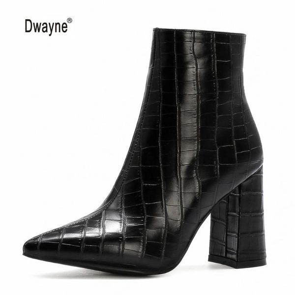 boots women autumn winter ankle single and short plush insole zipper high heel pointed toe pu leather female boot big size 34-43, Black
boots women autumn winter ankle single and short plush insole zipper high heel pointed toe pu leather female boot big size 34-43, Black