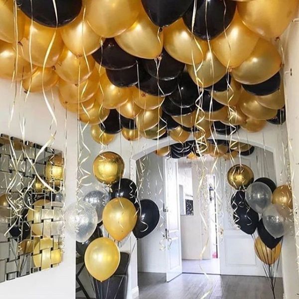 12inch metallic black gold latex balloons confetti set birthday party decorations mix balloon anniversary wedding gift
12inch metallic black gold latex balloons confetti set birthday party decorations mix balloon anniversary wedding gift