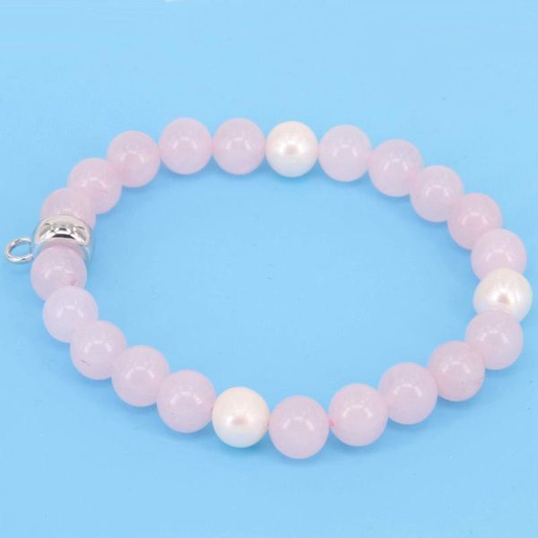 beaded, strands 8mm rose pink quartz bead bracelets with charm, romantic jewelry gift women b144, Black
beaded, strands 8mm rose pink quartz bead bracelets with charm, romantic jewelry gift women b144, Black