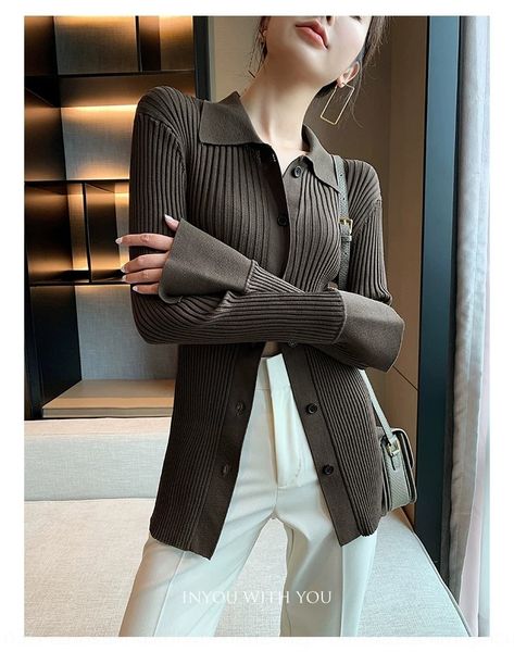 polo shirt long-sleeved base shirt women's mid-length korean-style slim pullover knitwear knitwearming knitwear cropped pullover slim s, White;black
polo shirt long-sleeved base shirt women's mid-length korean-style slim pullover knitwear knitwearming knitwear cropped pullover slim s, White;black