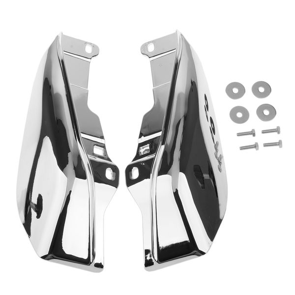 chrome mid frame air heat deflectors trim for harley street electra glide
chrome mid frame air heat deflectors trim for harley street electra glide