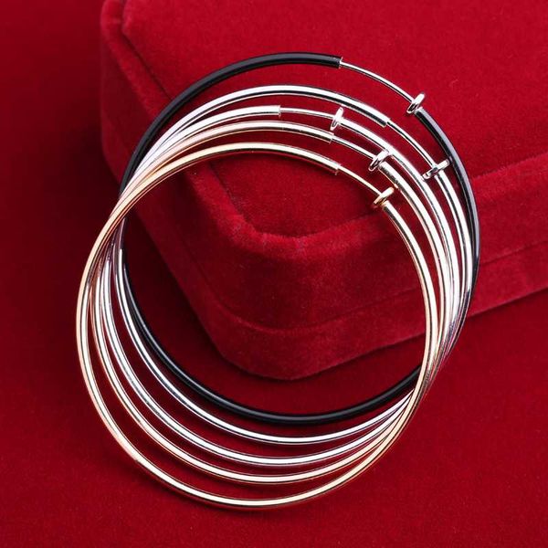 hoop & huggie unnaier diameter 6cm ear clips rings punk women non-pierced earrings spring goth fake clip-on circle, Golden;silver
hoop & huggie unnaier diameter 6cm ear clips rings punk women non-pierced earrings spring goth fake clip-on circle, Golden;silver