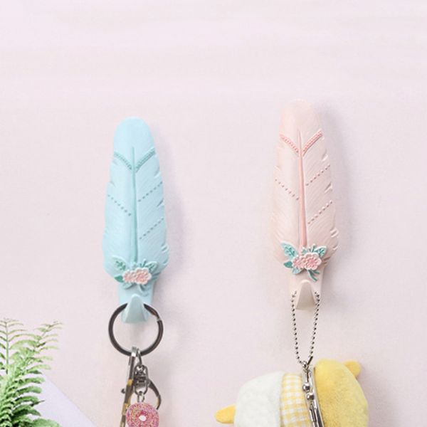 resin storage hook 3d simulation feather towel key hook wall decor ornaments living room bedroom hanger home hanging holder
resin storage hook 3d simulation feather towel key hook wall decor ornaments living room bedroom hanger home hanging holder