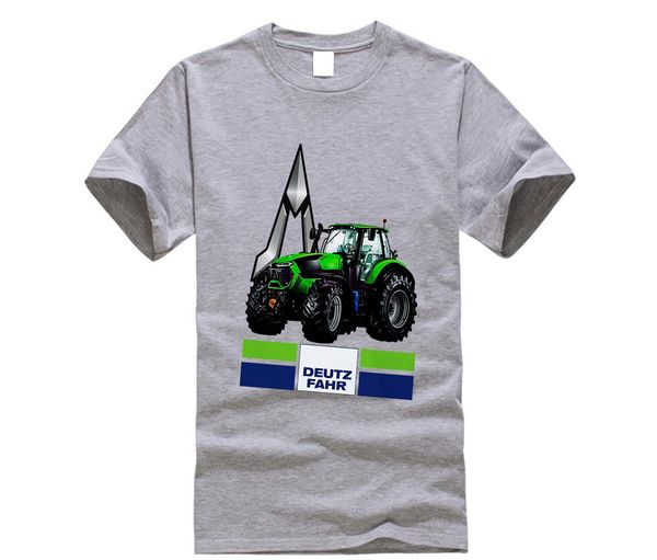 deutz fahr tractor men's white t shirt